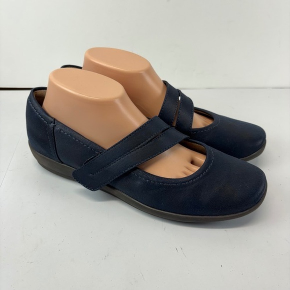Easy Spirit Aranza2 Women Size 10M Navy‎ Blue Mary Jane Flats Comfort Shoes - Picture 3 of 6